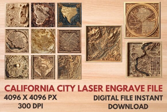 California City Laser Engrave File