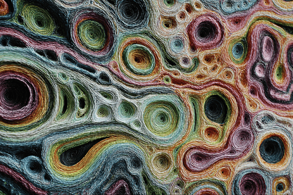 Colorful Abstract Swirl Texture: A Vibrant Addition to Your Creative Projects