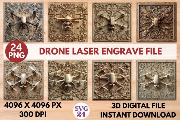 Drone Laser Engrave File