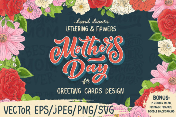 Express Your Love with Mother’s Day Lettering Flowers