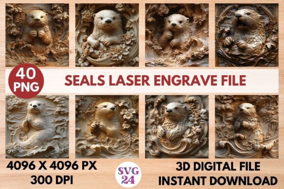 Seals Laser Engrave File: A Versatile Digital Design Solution